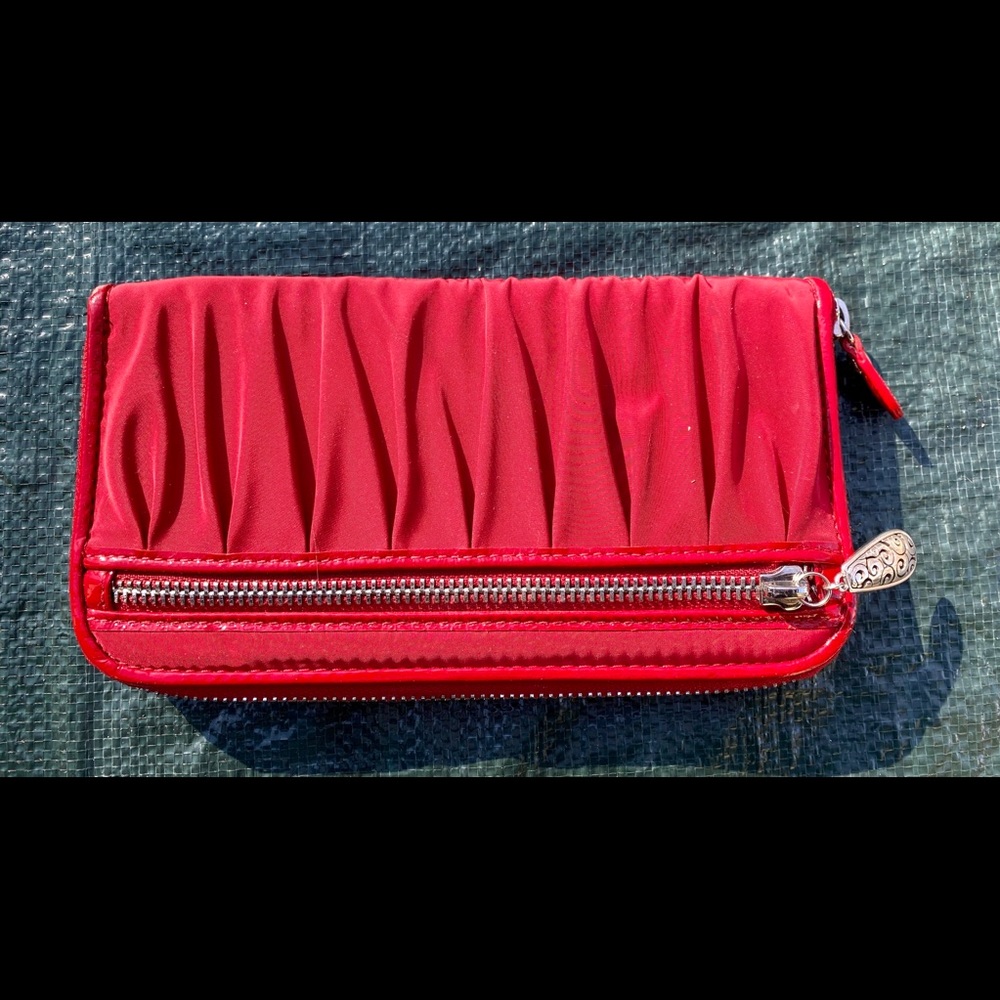 Red Satin Brighton Wallet